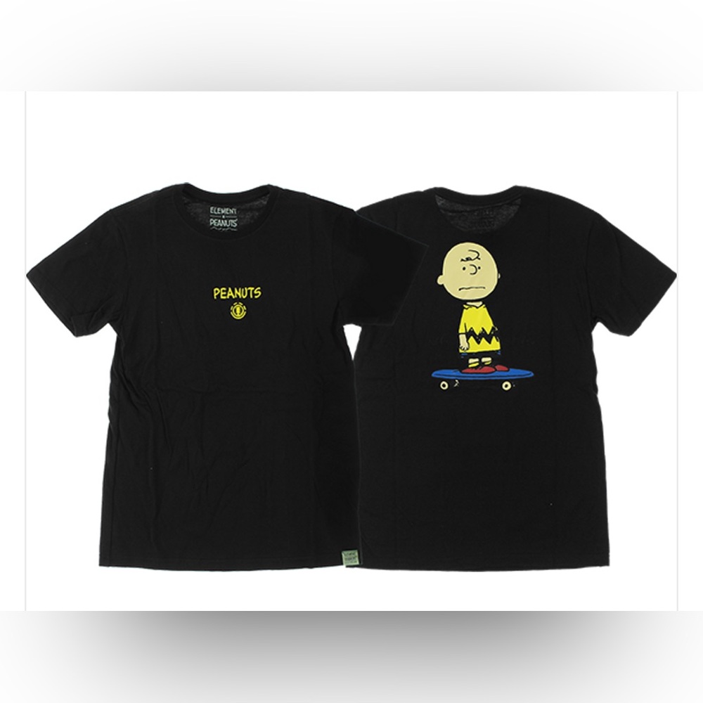Element X Peanuts Charlie Brown T-shirt Regular Fit Men’s XL New
